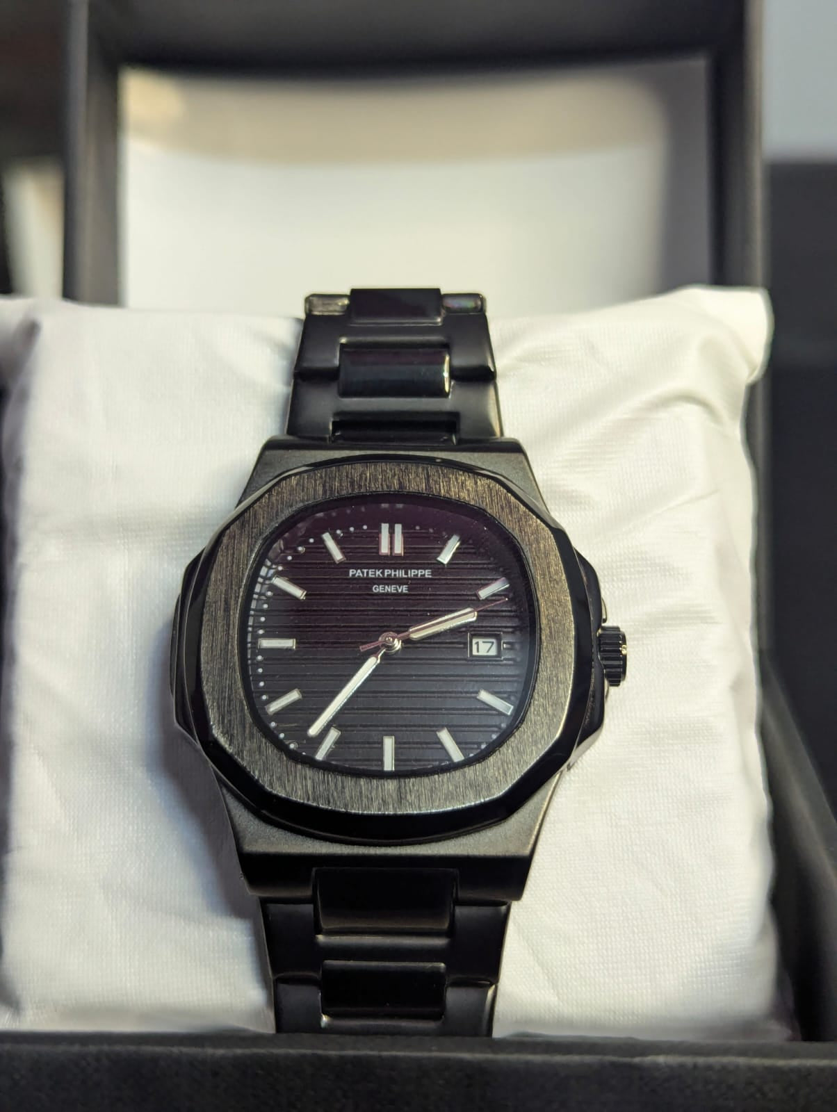 PP - All Black Dial Genève – Elite Men’s Watch