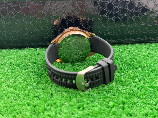 PP Aquanaut Black Dial Rose Gold Men's Watch