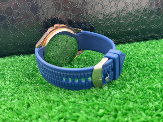 PP Aquanaut Blue Dial Rose Gold Men's Watch