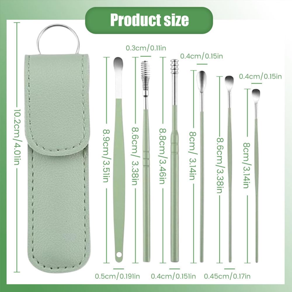 6-in-1 Ear Cleaning Kit + Keychain