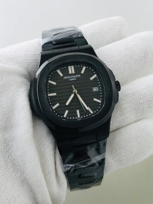 PP - All Black Dial Genève – Elite Men’s Watch