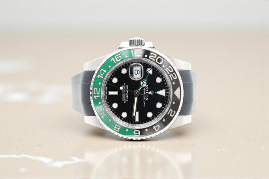 RLX - GMT-Master Green & Black Dial with Date Display (Master Lock Strap)