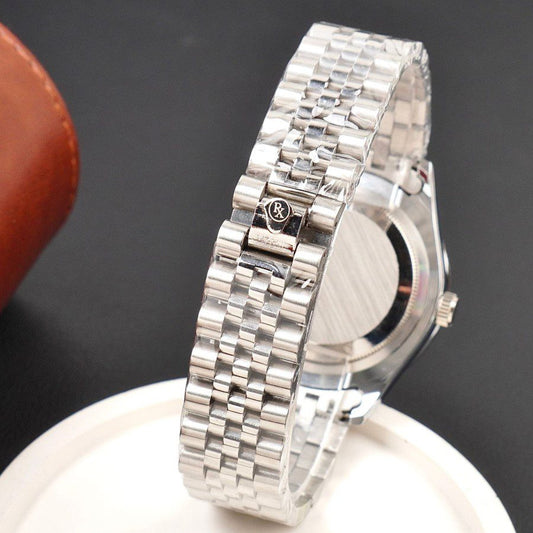 RLX Date Just  Stainless Steel Tiffany Blue Dial