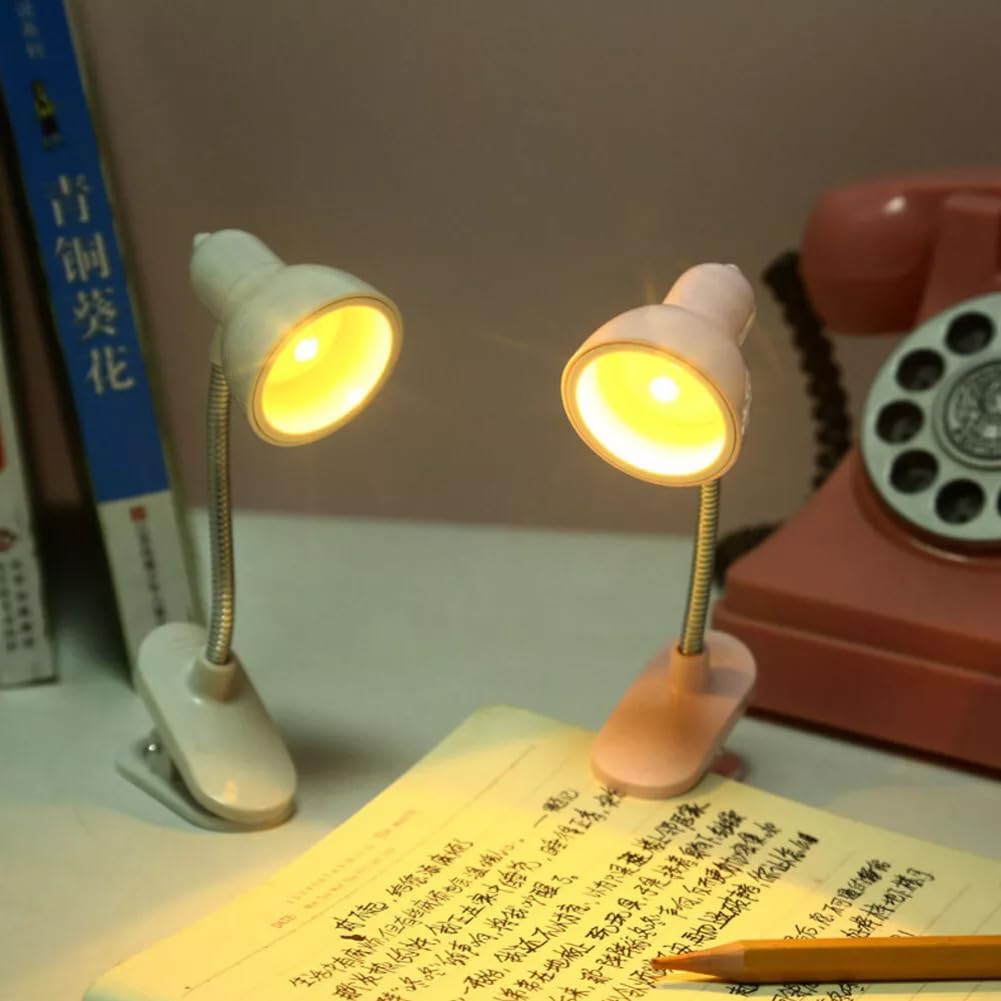 Mini LED Clip Reading Light