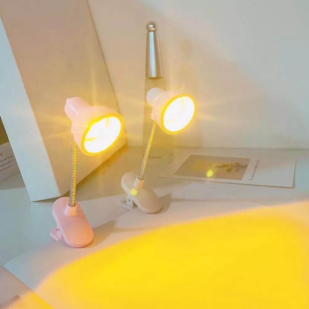 Mini LED Clip Reading Light