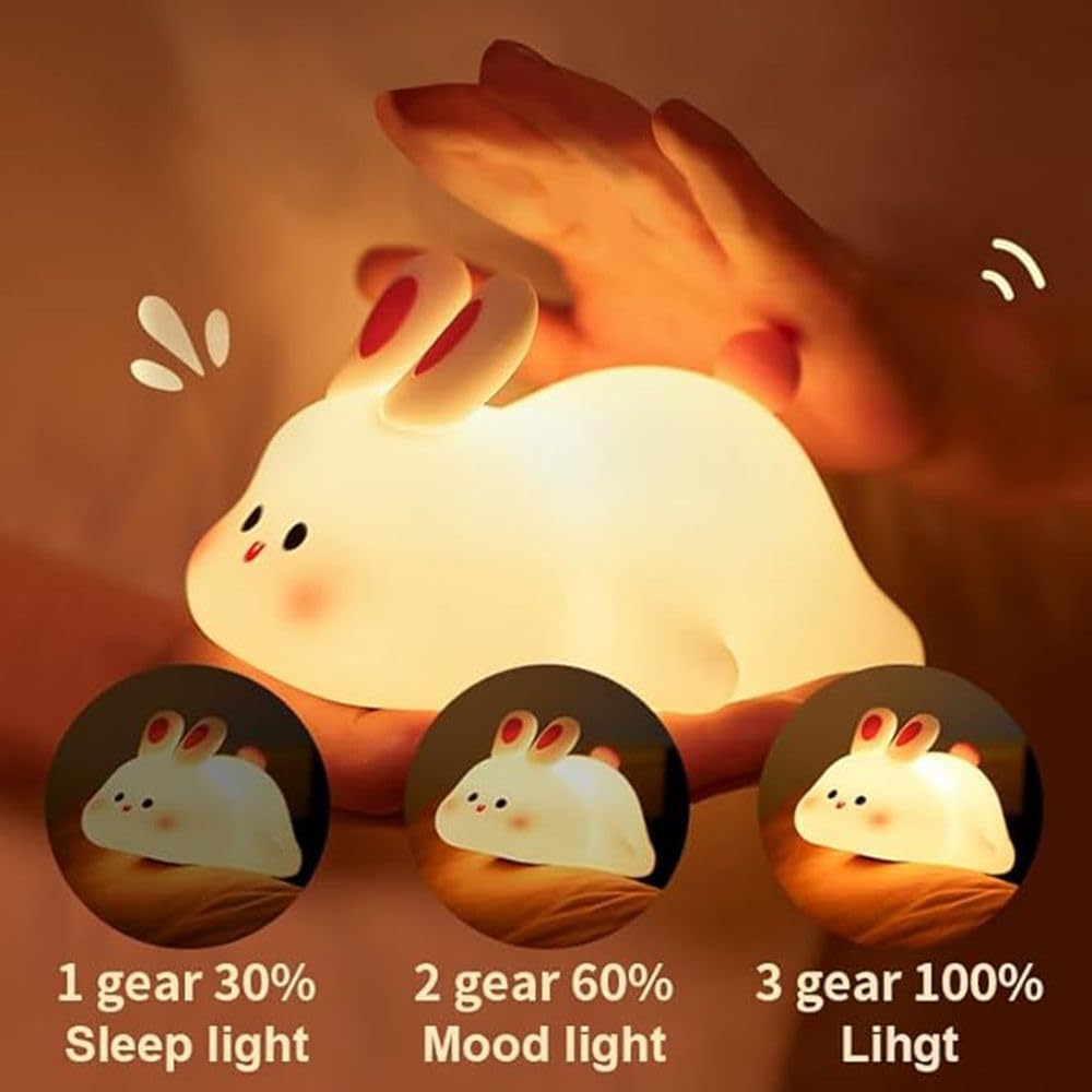 Touch Control Bunny Lamp