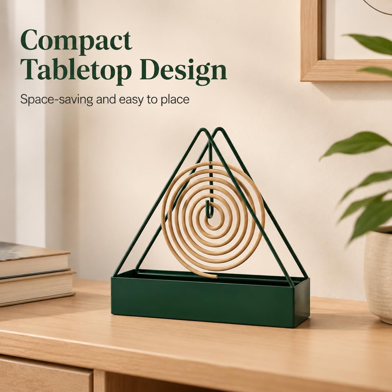 Triangular Mosquito Coil Holder