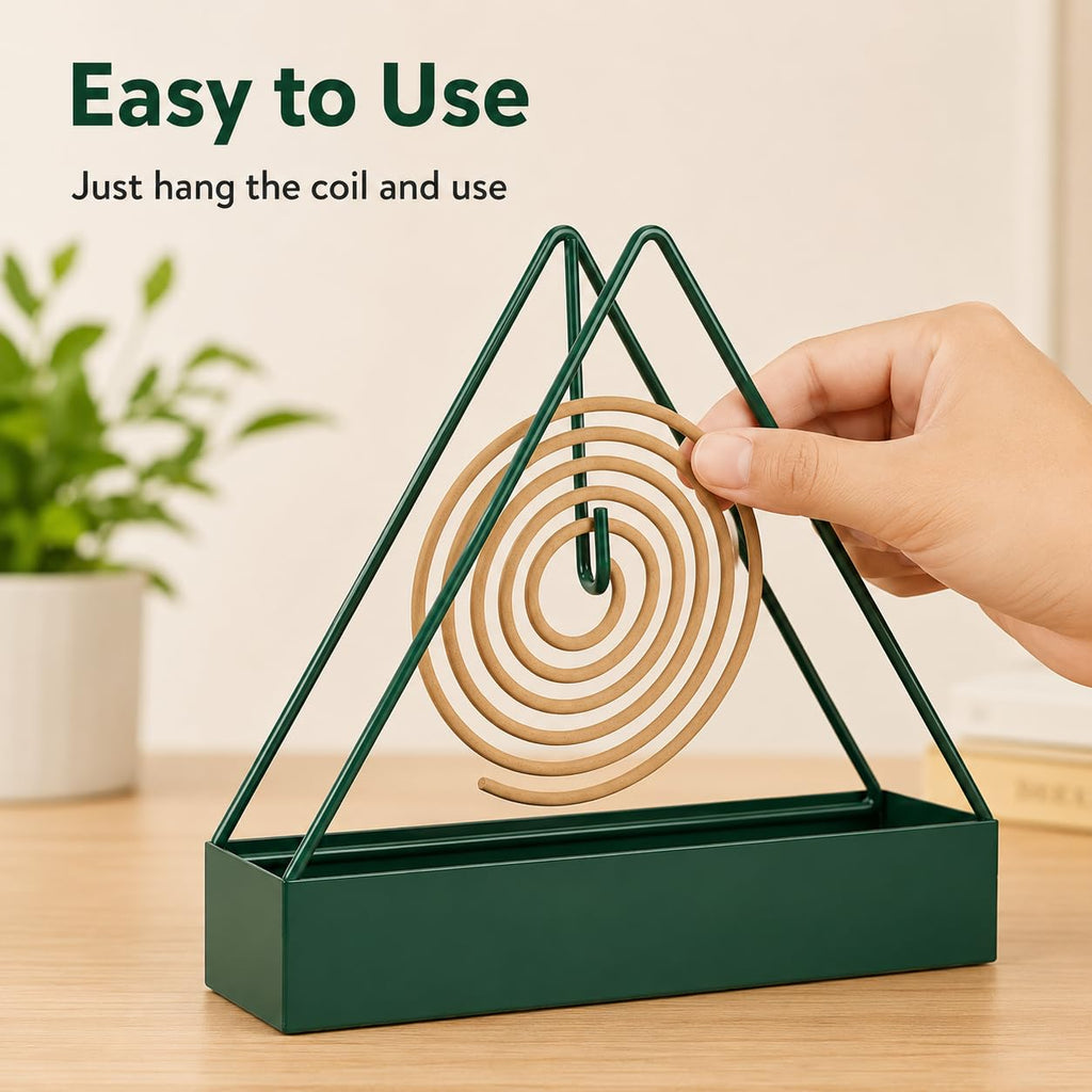 Triangular Mosquito Coil Holder