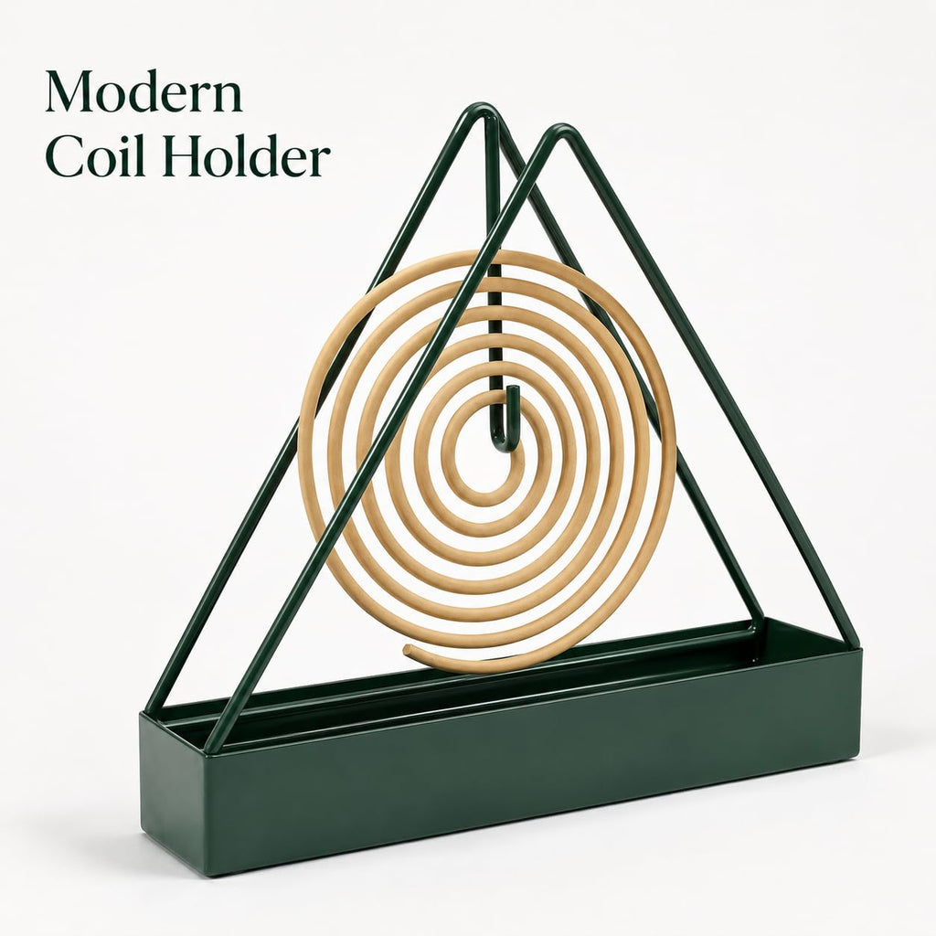 Triangular Mosquito Coil Holder