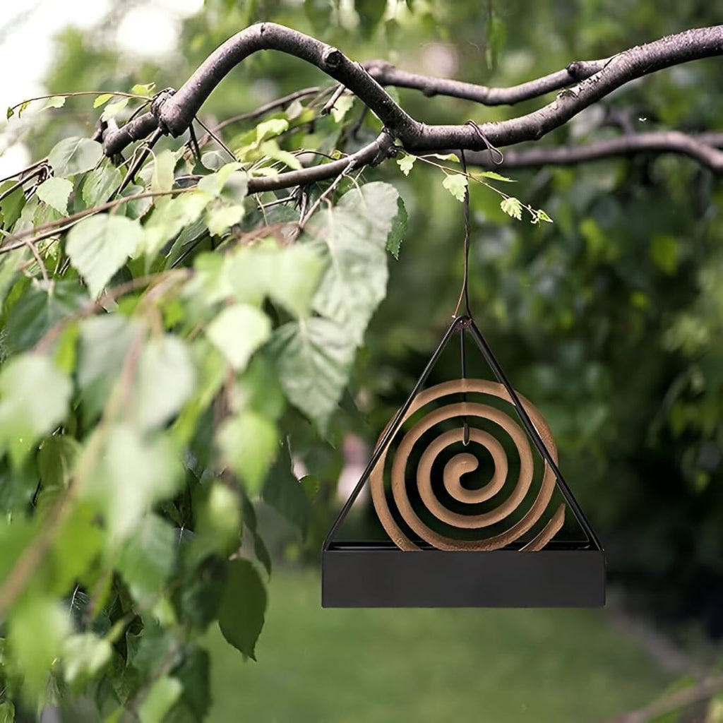 Triangular Mosquito Coil Holder