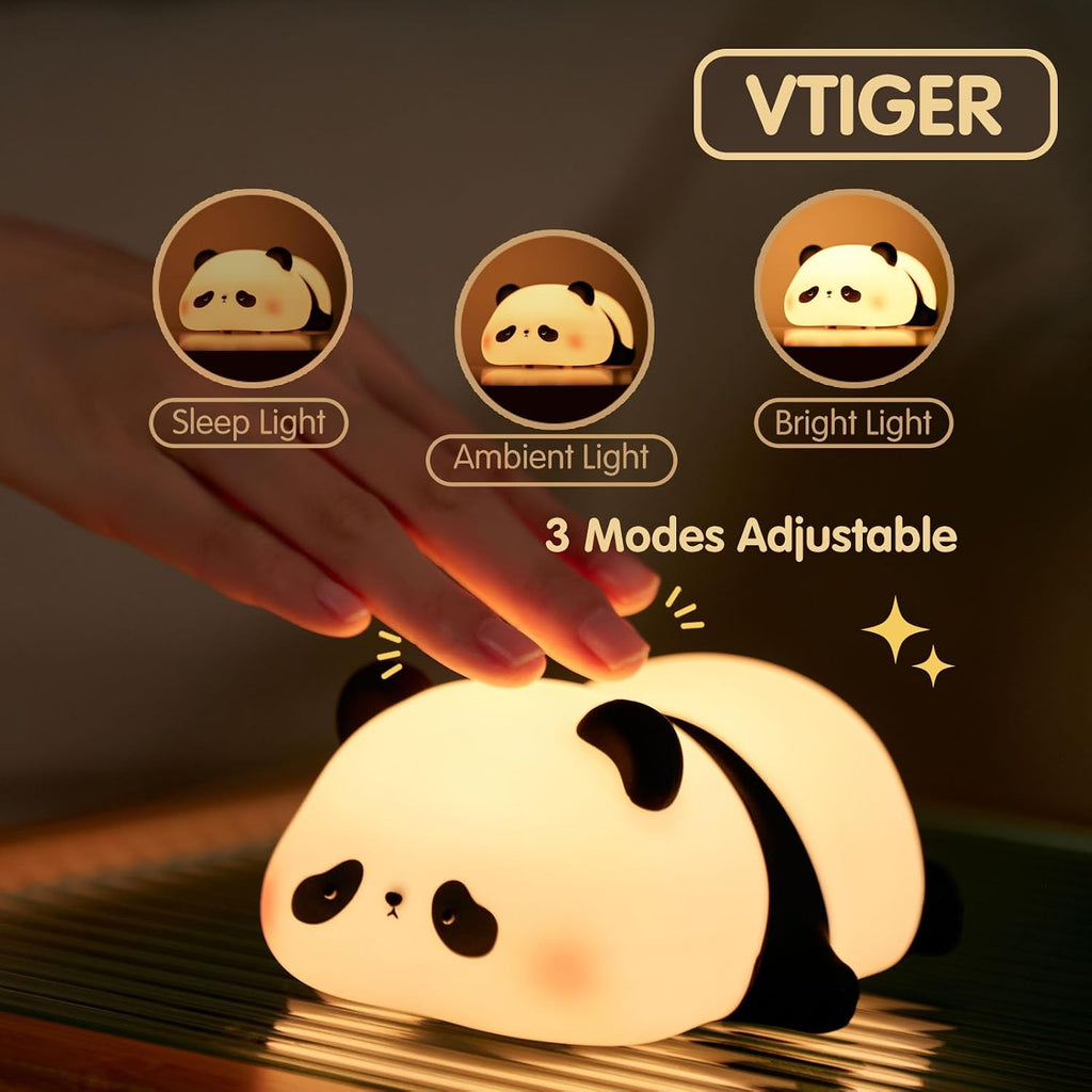 Soft Silicone Panda Night Lamp