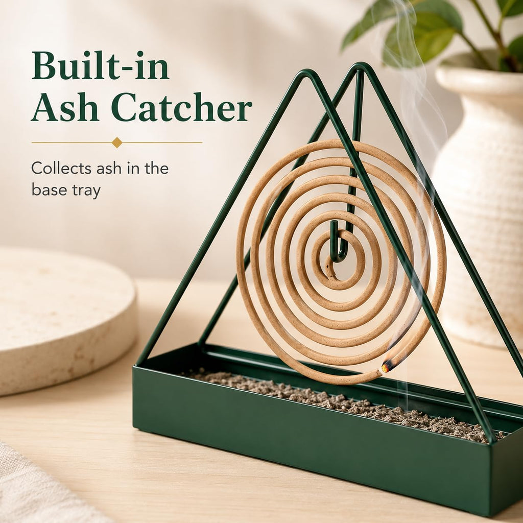 Triangular Mosquito Coil Holder