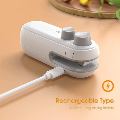 2-in-1 Portable Bag Sealer & Cutter