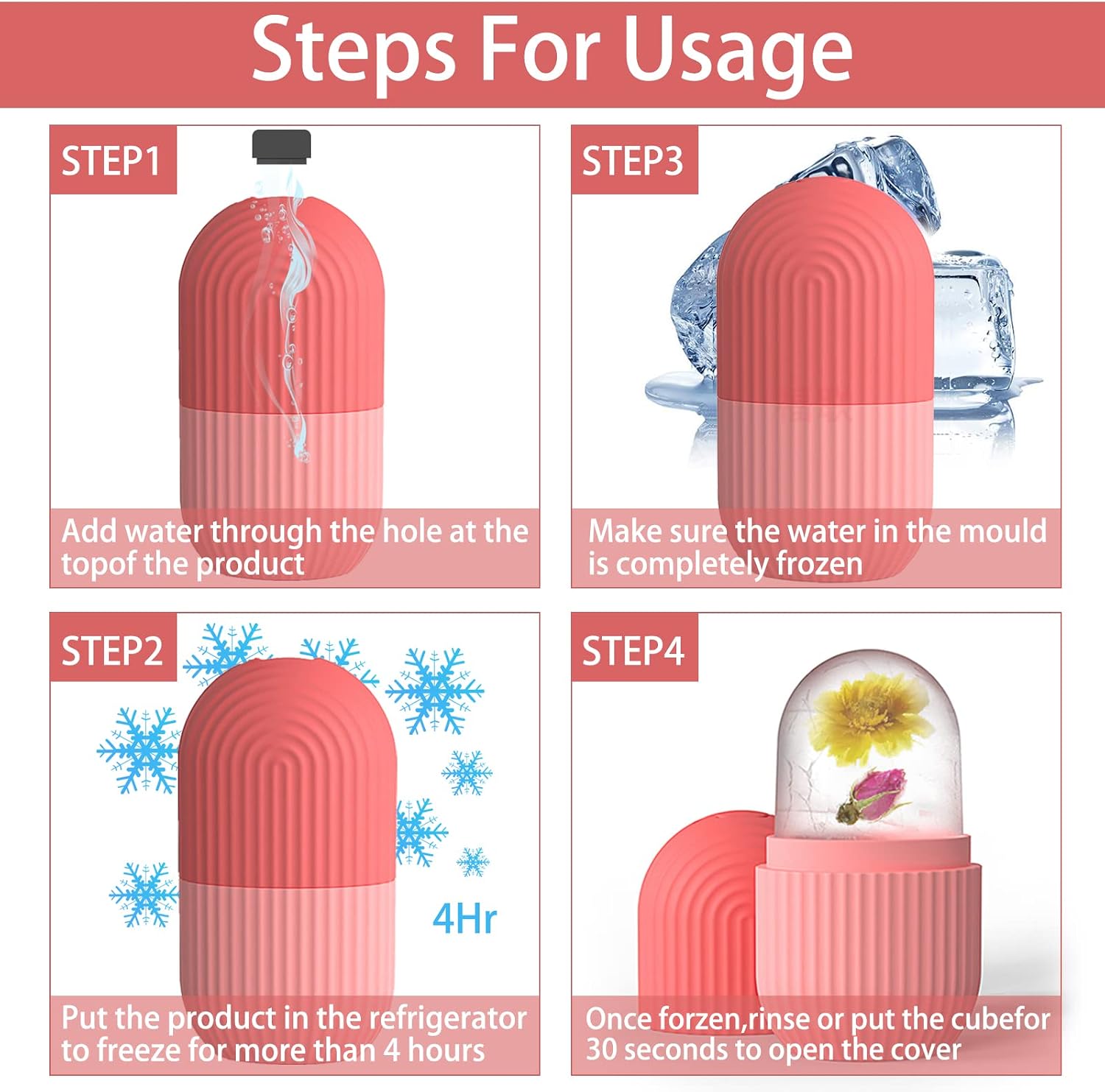 Ice Cube Roller Face Massager