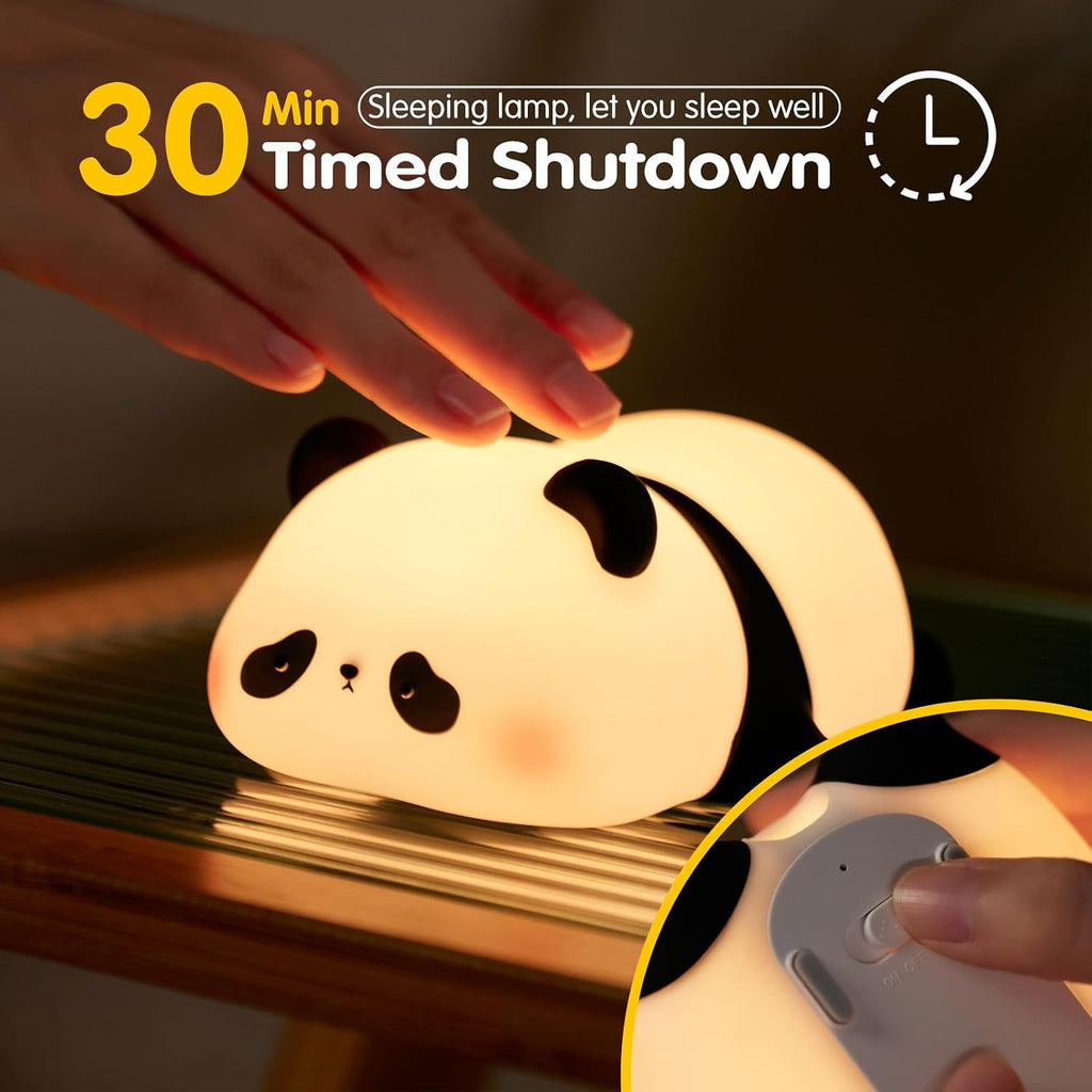 Soft Silicone Panda Night Lamp
