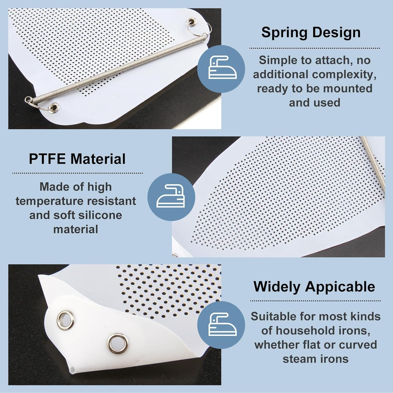 Heat Resistant Iron Sole Cover
