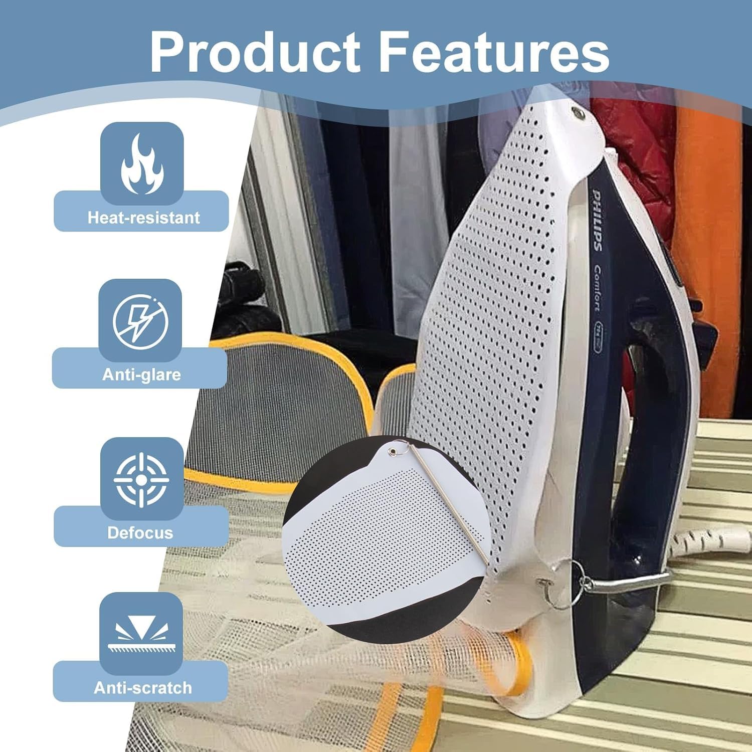 Heat Resistant Iron Sole Cover