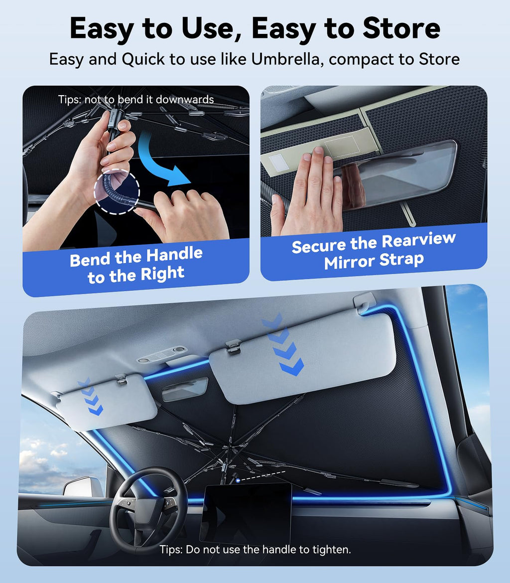 Car Heat Shield Umbrella