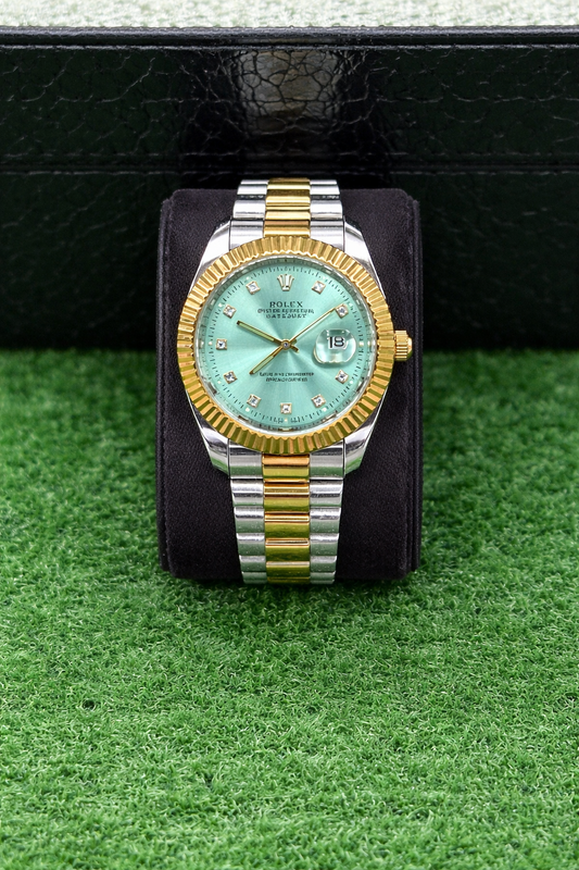 RLX – Two-Tone Jubilee Datejust Sea Green Men's Watch