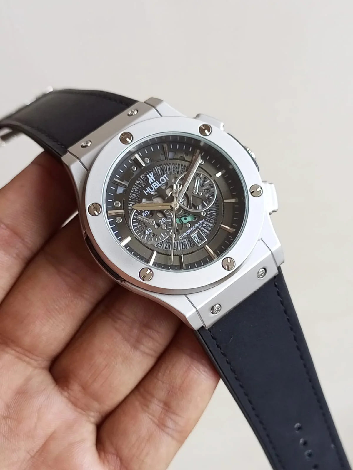 HB Big Bang Chronograph Datejust Quartz Watch