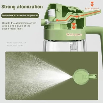 2 in 1 Oil Sprayer and Dispenser Bottle - 500ml