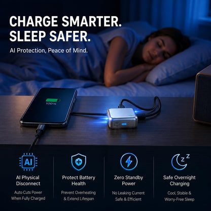 Auto Power-Off Fast Charging Adapter