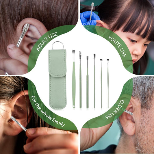 6-in-1 Ear Cleaning Kit + Keychain