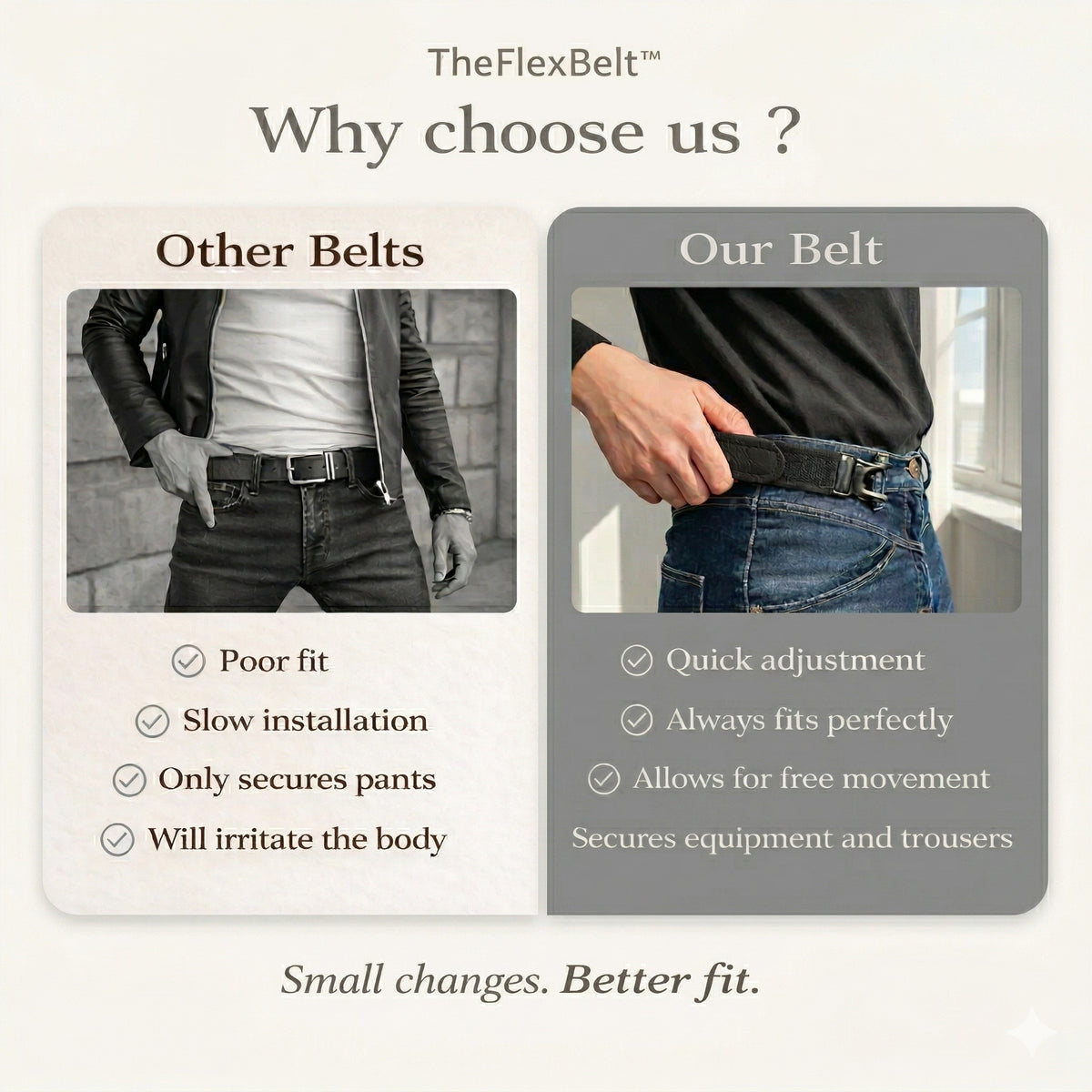Adjustable Belt Buckle (Pack of 2 Pcs)