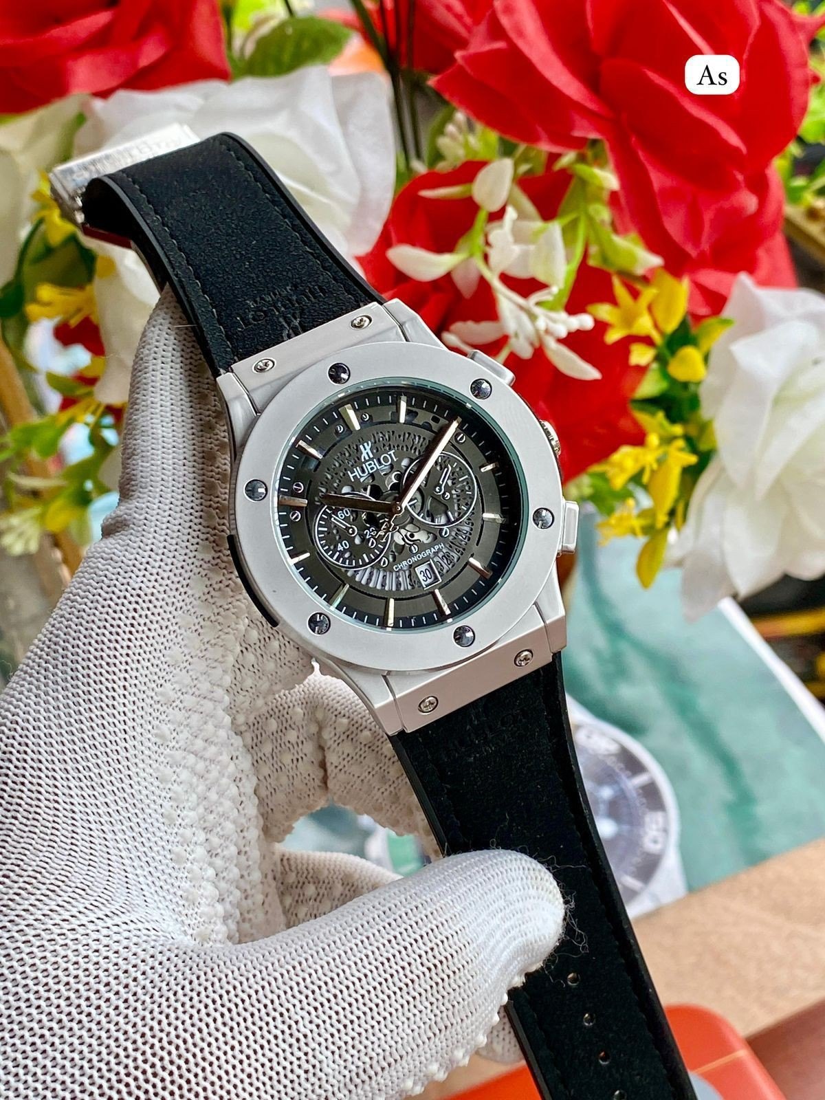 HB Big Bang Chronograph Datejust Quartz Watch